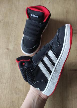 Крутые детские высокие кроссовки ботинки adidas, оригинал, р.263 фото