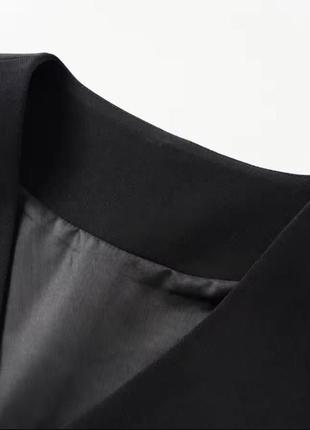 Элегантный жилет v-образным вырезом с металлическими пуговицами силуэтной жилет