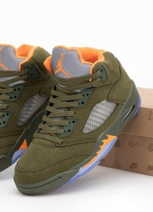 Nike air jordan 5, кроссовки мужские высокие найк джордан, кроссовки мужское высокие демисезонное