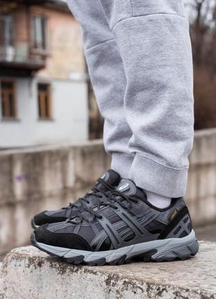 Мужские кроссовки asics gel sonoma 15-50 gore-tex black gray 49523