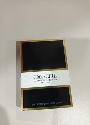 Мініатюра Good girl, carolina herrera girl 1,5ml