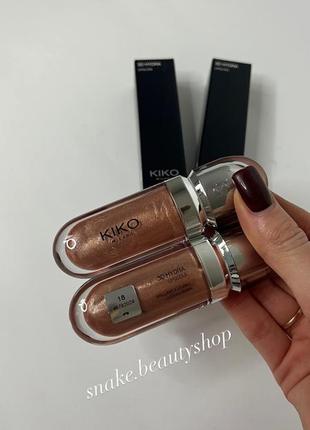 Блеск для губ kiko milano 3d hydra lipgloss 18 блеск кико мело