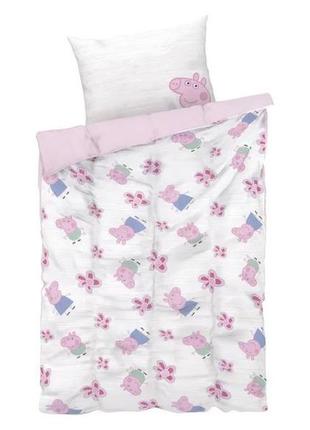 Детское постельное белье свинка пеппа renforce