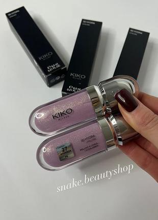 Блеск для губ kiko milano 3d hydra lipgloss 27 блеск кико мело