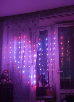 Умная гирлянда штора, смарт гирлянда