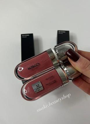 Блеск для губ kiko milano 3d hydra lipgloss 32 блеск кико мело