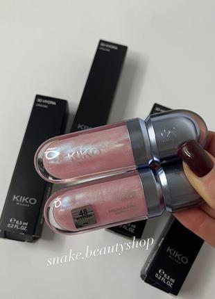 Блеск для губ kiko milano 3d hydra lipgloss 48 блеск кико мело