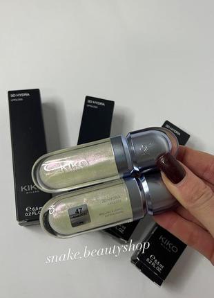 Блеск для губ kiko milano 3d hydra lipgloss 47 блеск кико мело