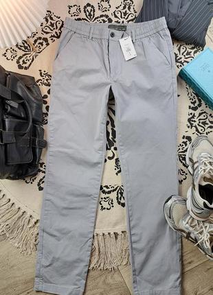 Брендовые стильные брюки чинос из плотной ткани denim co🤍