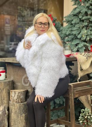 Натуральные шубы из ламы