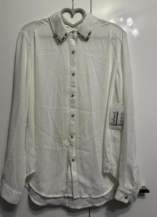 Шифонова блуза рубашка