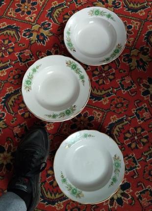 Тарілки з ведмедиком - мед