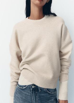 Свитер светопер джемпер zara