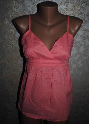 Женская новая майка, тоненькая легкая ткань. качество отличное. 42й размер