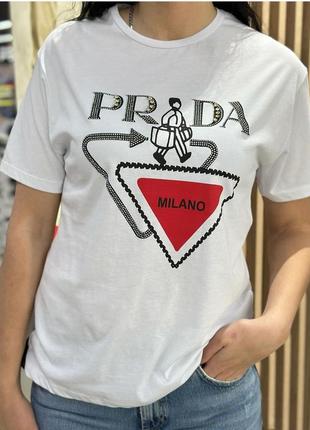Футболка прада футболка prada