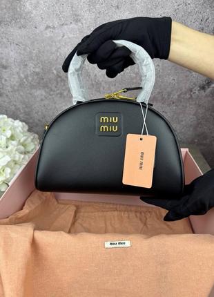 Сумка натуральная кожа бренд miu miu