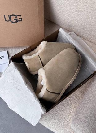 Крутезные угги new 🍪  ugg pumped slide beige