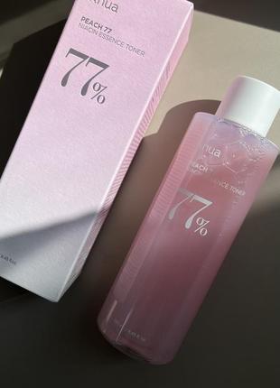 Есенція тонер anua peach 77% niacin essence