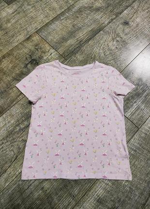 Футболка хлопковая, primark, р. 110-116, 5-6 лет