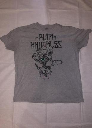 Футболка  run knlickles