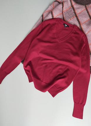 Uniqlo пуловер вовна