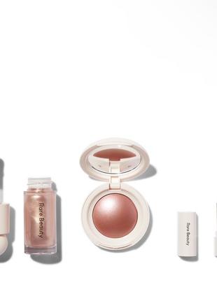 Лимитированный набор rare beauty set selena lip &amp; cheek faves