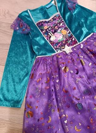 Платье карнавальное 3-4р.новое!