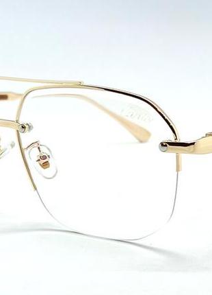 Cartier чоловічі іміджеві окуляри оправа для окулярів золотого металу