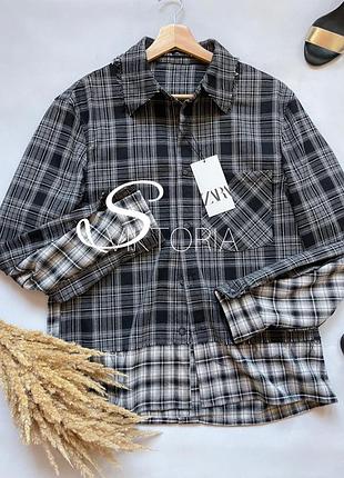 Сорочка рубашка zara