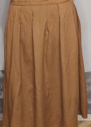 Котонн 40р.с карманами миди