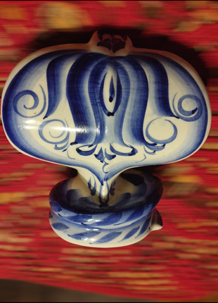 Статуетка змія,гжель,клеймо,рарітет