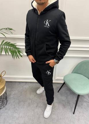 Family look костюм чоловічий чорний