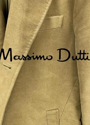 Massimo dutti men’s cotton coat чоловіче бавовняне пальто