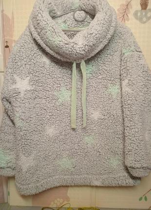 Худи пушистое