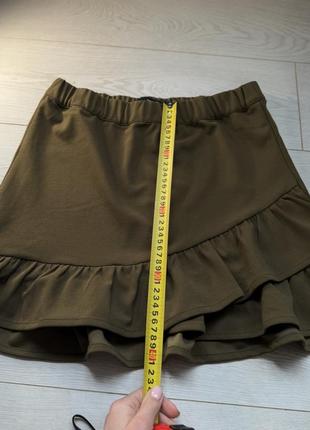 Юбка vero moda l хаки4 фото