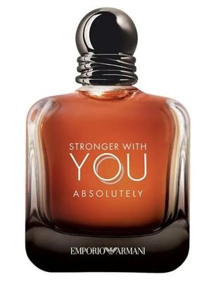 Духи для мужчин emporio surv armani
stronger with you absolutely parfum pour homme 100 ml. тестер.