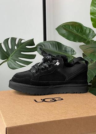 Женские угги ugg lowmel sneaker black