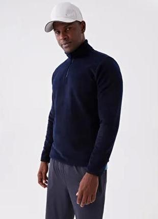 Новый пуловер на флисе / флиска-мастерка