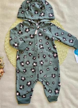 Флисовый ромпер