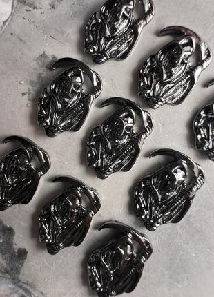 Смерть с косой, объемные фигурки для ногтей