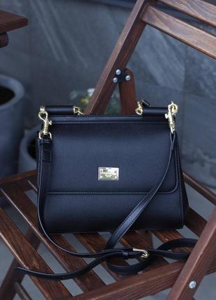 Женская кожаная классическая сумка
