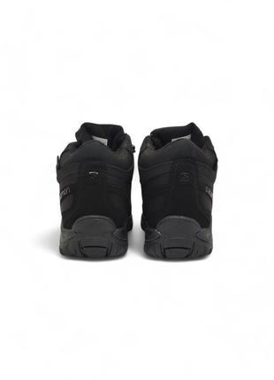 Мужские ботинки salomon shelter high BSD3x fur black3 фото