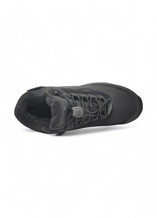 Мужские ботинки salomon shelter high BSD3x fur black6 фото