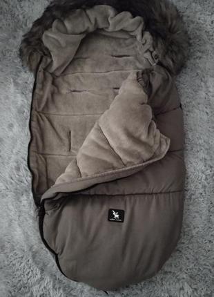Зимовий дитячий конверт, спальний мішок cottonmoose