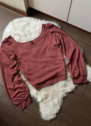 Кофточка в рубчик