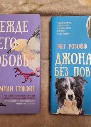 Эмили гиффин "прежде всего любовь" и мег розофф "джонатан без поводка"