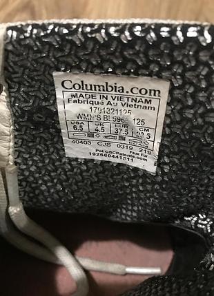 Теплые кроссовки columbia 3