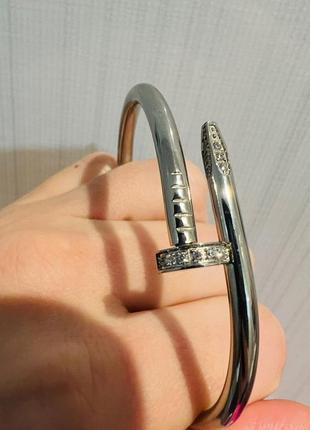 Браслет гвоздя медицинский сплав премиум качество ювелирная сталь