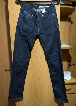 Темно-сині джинси h&m denim