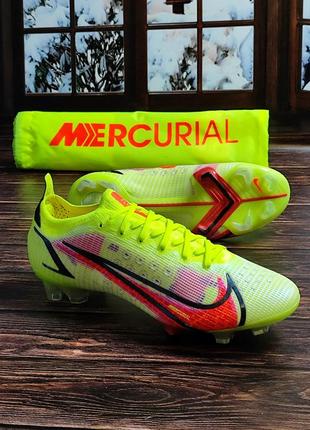 Профессиональные футбольные бутсы nike mercurial zoom 14 elite fg